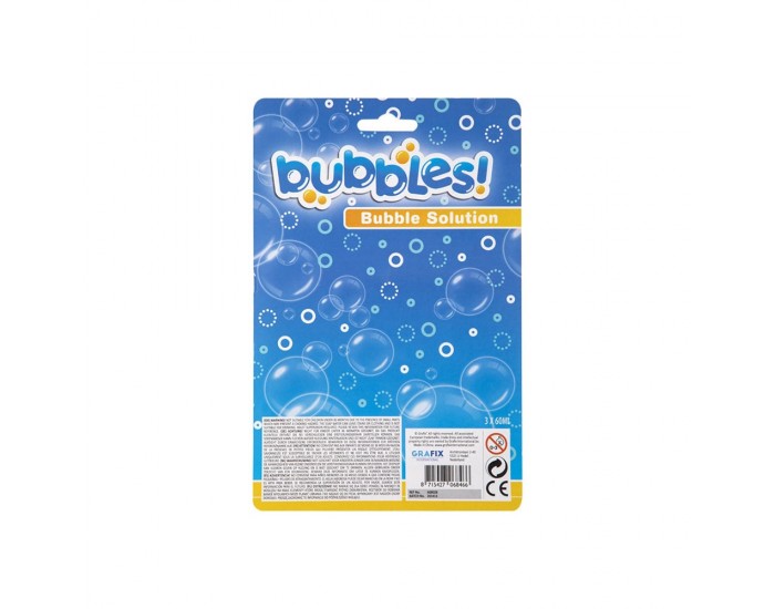 Moxy Пълнител за балончета Bubble, 60 ml, 3 броя
