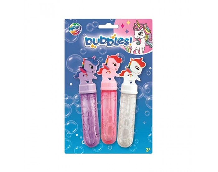 Moxy Меч за балончета Еднорог, мини, 3 х 35 ml