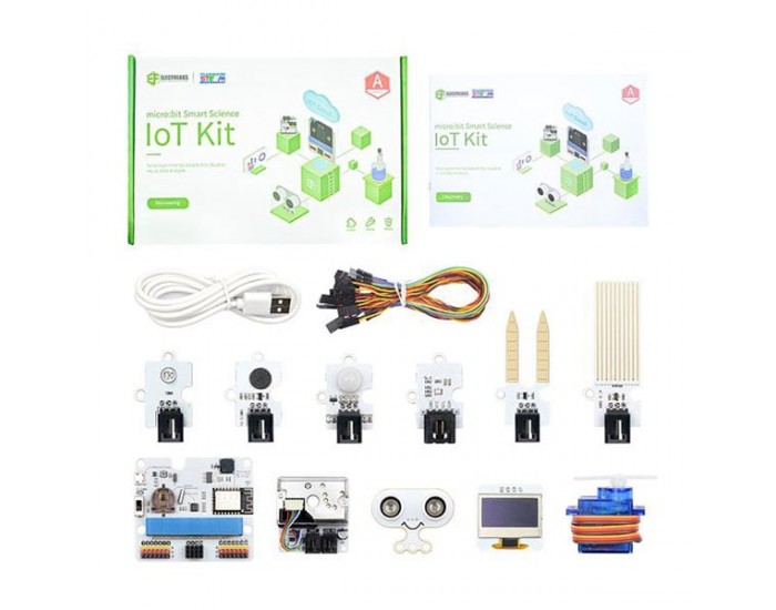 Комплект Elecfreaks Smart IoT EF08203, за Micro:Bit, 4 сензора