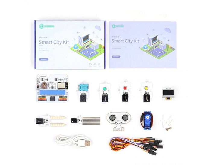 Комплект Elecfreaks Smart City EF08252, за Micro:Bit, 12 урока