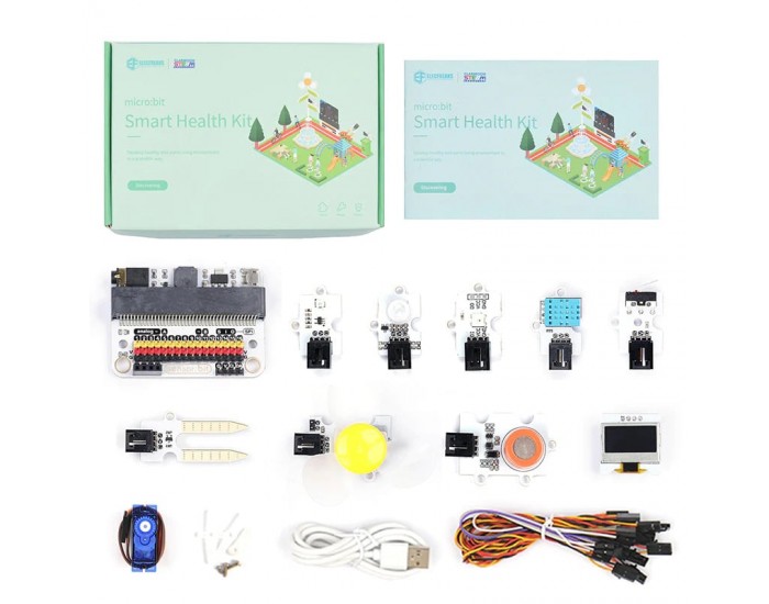 Комплект Elecfreaks Smart Health EF08256, за Micro:Bit, 12 урока