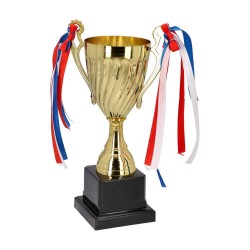 Купа Takk Winner М26, пластмасова, с ресни, 265 mm, златиста - Офис аксесоари