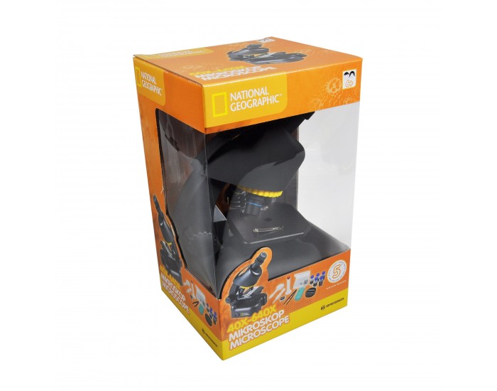 Bresser National Geographic Микроскоп с поставка за смартфон, 40х - 640х