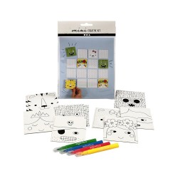 Creativ Company Мемори карти за оцветяване, 16 броя - Creativ Company