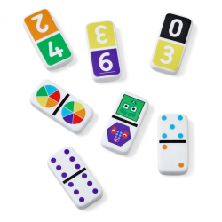 Learning Resources Комплект домино Numberblocks - Детска стая