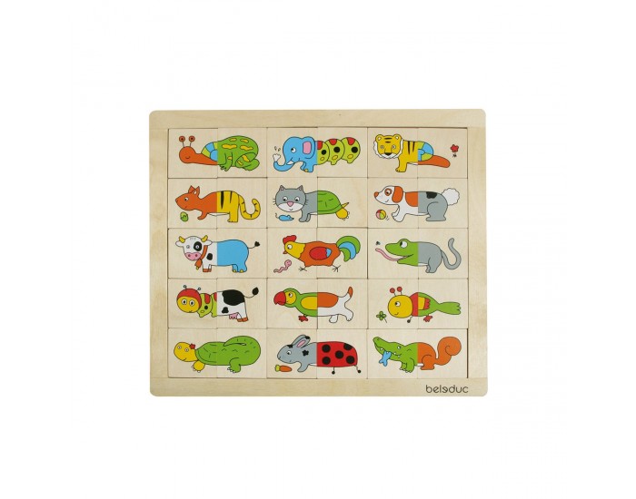 Beleduc Игра Свържи и размести - животни