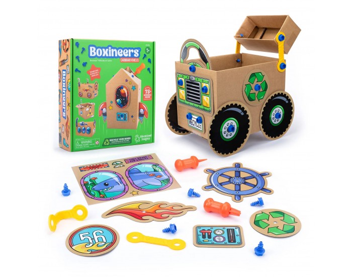 Learning Resources Образователна игра Boxineers - Превозни средства
