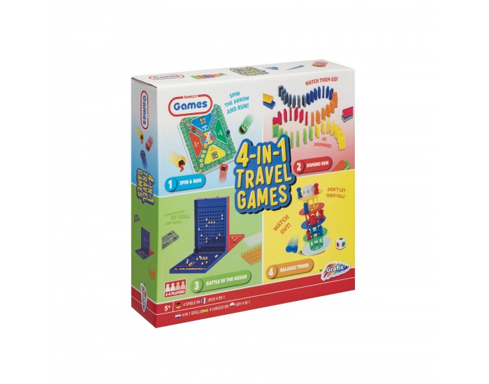 Moxy Игра за пътуване, 4 в 1