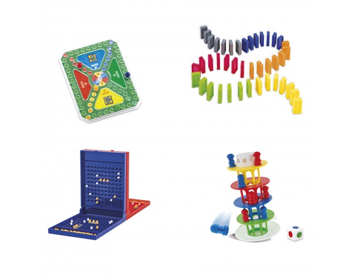 Moxy Игра за пътуване, 4 в 1