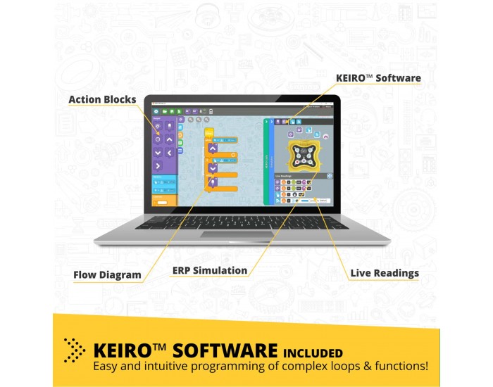 Engino Конструктор Discovering ERP Mini - Роботика, V1, EN