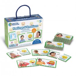 Learning Resources Карти-пъзел - Чувства и емоции - Детска стая