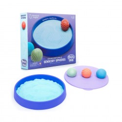 Learning Resources Сензорен комплект Playfoam, с пясък и релефни сфери - Детска стая