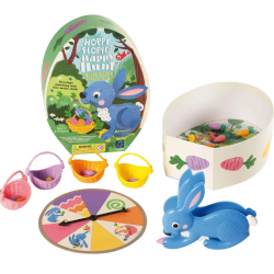 Learning Resources Лов на цветни моркови, игра за фината моторика - Детска стая