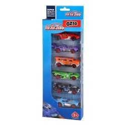Комплект колички Ozzo 280, метални, 6 броя - Детски Играчки