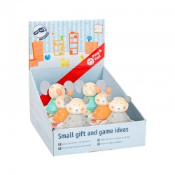 Small Foot Бебешки дрънкалки, стоящи, 6 броя в дисплей - Детски Играчки