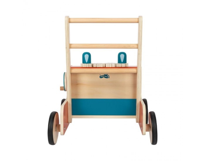 Small Foot Проходилка Пожарна, детска, дървена, 48 х 40 х 49.5 cm