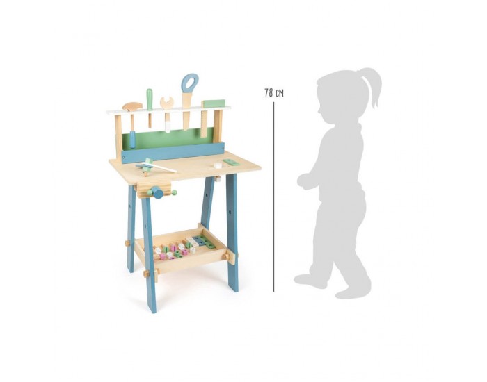 Small Foot Работилница с инструменти, детска, 53 х 40 х 74 cm