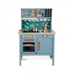 Small Foot Кухня за игра Tasty, дървена, 57 х 28 х 87 cm - Детска стая