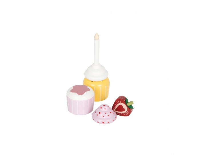 Small Foot Стойка за мъфини, дървена, 28 х 18 cm