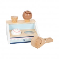 Small Foot Щанд за сладолед, 14 х 11 х 7 cm - Детски Играчки