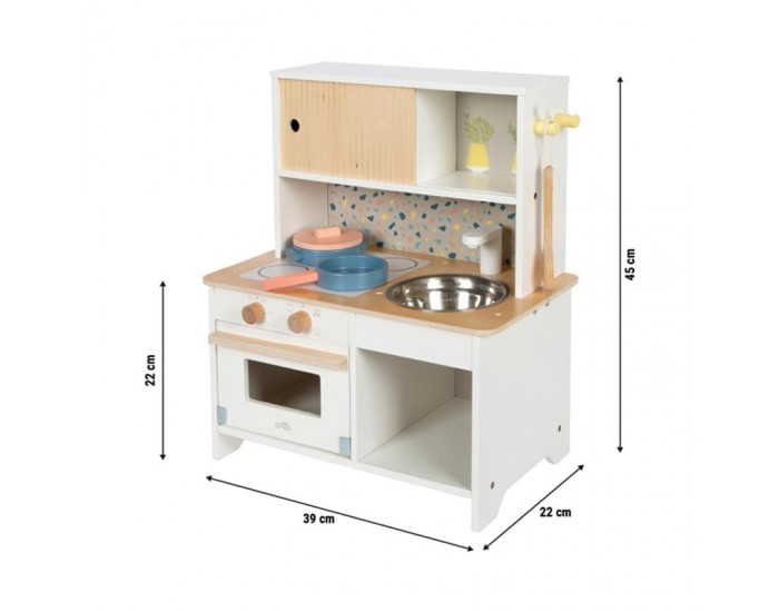 Small Foot Кухня за игра, 39 х 22 х 45 cm