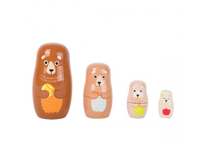 Small Foot Матрьошки Семейство мечета, дървени