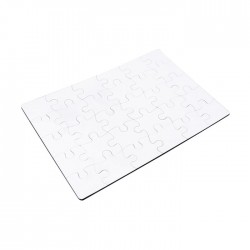 BESTSUB Пъзел, правоъгълен, от МДФ, 17 х 25 cm, 30 части, с възможност за персонализация - Декорации