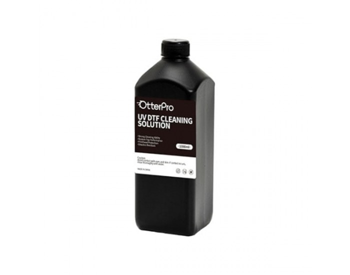 OtterPro Почистващ препарат за UV DTF печатаща глава, 1 L