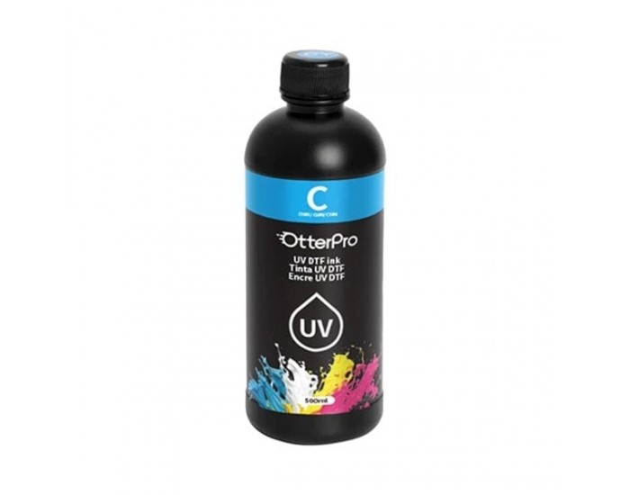 OtterPro Мастило UV DTF, 500 ml, Cyan