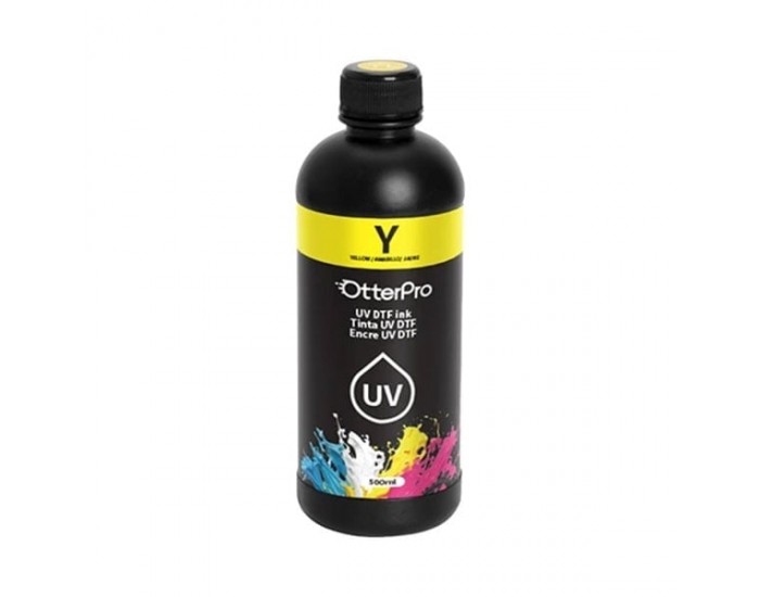 OtterPro Мастило UV DTF, 500 ml, Yellow