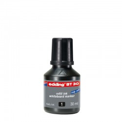 Edding Мастило за маркер за бяла дъска BT30, 30 ml, черно - Канцеларски материали