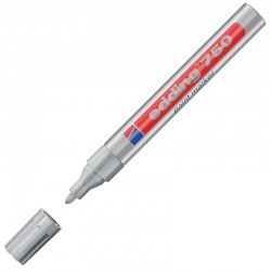 Edding Перманентен маркер 750, цвят сребро - Edding