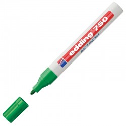 Edding Перманентен маркер 750, цвят зелен - Пишещи средства