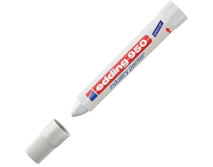 Edding Перманентен маркер Industry 950, бял