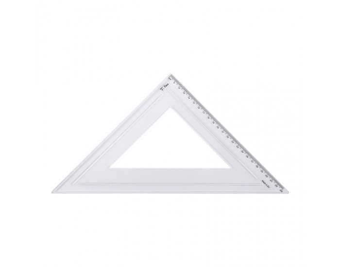 Filipov Триъгълник, правоъгълен, равнобедрен, 45 градуса, 23 cm
