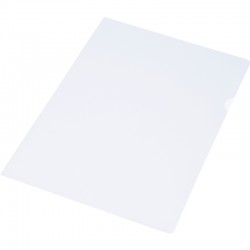 Panta Plast Джоб за документи, L-образен, A4, 150 µm, кристал, 10 броя - Канцеларски материали