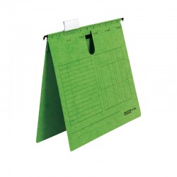 Falken Папка за картотека, L-образна, зелена, 5 броя - Falken