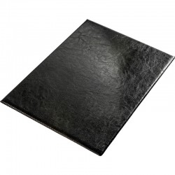 Panta Plast Папка за сертификат, изкуствена кожа, черна - Канцеларски материали
