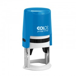 Colop Печат Printer R 40, кръгъл, 40 mm, син - Канцеларски материали