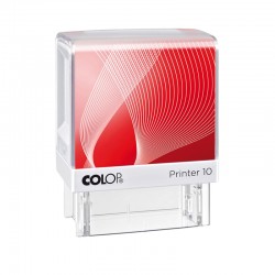 Colop Печат Printer 10, правоъгълен, 10 x 27 mm, син - Канцеларски материали