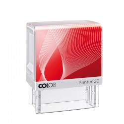 Colop Печат Printer 20, правоъгълен, 14 x 38 mm, син - Канцеларски материали