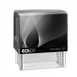 Colop Печат Printer 30, правоъгълен, 18 x 47 mm, черен - Канцеларски материали