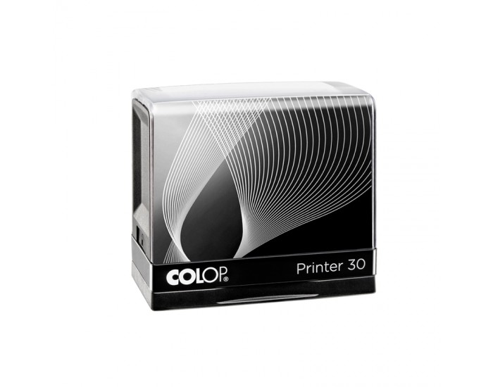 Colop Печат Printer 30, правоъгълен, 18 x 47 mm, черен Colop Печат Printer 30, правоъгълен, 18 x 47 mm, черен