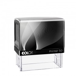 Colop Печат Printer 50, правоъгълен, 30 x 69 mm, черен - Colop