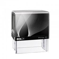 Colop Печат Printer 60, правоъгълен, 37 x 76 mm, черен - Канцеларски материали