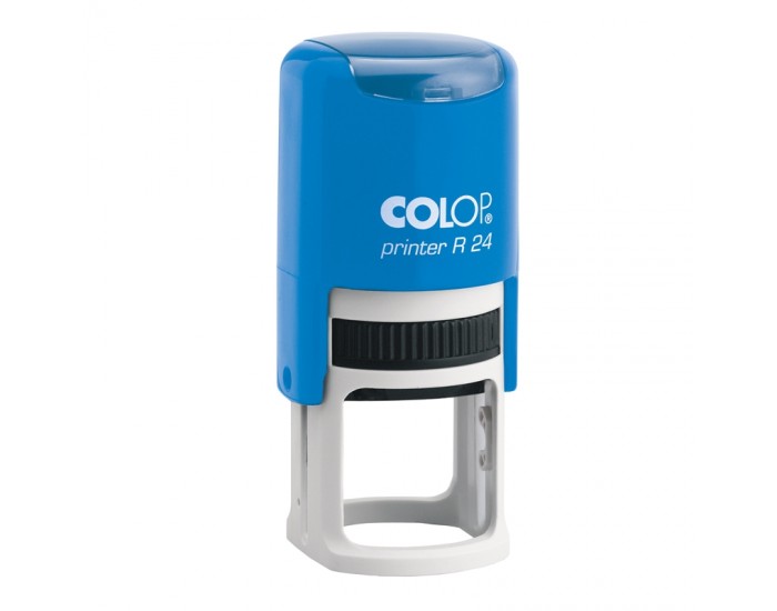 Colop Печат Printer R 24, кръгъл, 24 mm, син Colop Печат Printer R 24, кръгъл, 24 mm, син