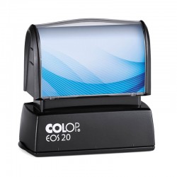Colop Печат EOS 20, правоъгълен, 38 x 14 mm, син - Канцеларски материали