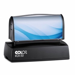 Colop Печат EOS 50, правоъгълен, 70 x 30 mm, син - Канцеларски материали