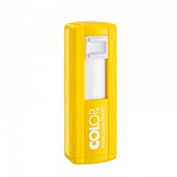 Colop Печат Pocket Stamp Plus 20, джобен, 14 x 38 mm, жълт - Канцеларски материали