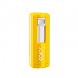 Colop Печат Pocket Stamp Plus 30, джобен, 18 x 47 mm, жълт - Канцеларски материали